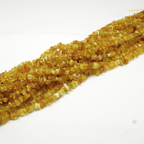 PandaHall Natural Amber Chip Beads Strands, 5~8x5~8mm, Hole: 1mm, about 15.5 inch Amber Chip
PandaHall Natural Amber Chip Beads Strands, 5~8x5~8mm, Hole: 1mm, about 15.5 inch Amber Chip