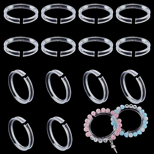 PandaHall 20Pcs Small Transparent Shelf Bangle Organizer Bracelet Displays Stand Jewelry Holder, Fit for Kid's Bracelets, Clear, 1.99 inch...
PandaHall 20Pcs Small Transparent Shelf Bangle Organizer Bracelet Displays Stand Jewelry Holder, Fit for Kid's Bracelets, Clear, 1.99 inch...