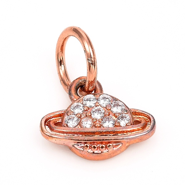 PandaHall Brass Micro Pave Clear Cubic Zirconia Universe Space Charms, Long-Lasting Plated, Planet, Mixed Color, 7x8.5x1.8mm, Hole: 3.5mm...
PandaHall Brass Micro Pave Clear Cubic Zirconia Universe Space Charms, Long-Lasting Plated, Planet, Mixed Color, 7x8.5x1.8mm, Hole: 3.5mm...