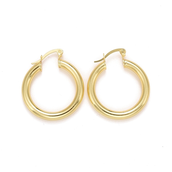 PandaHall Rack Plating Brass Hoop Earrings, Long-Lasting Plated, Lead Free & Cadmium Free, Round Ring, Real 18K Gold Plated...
PandaHall Rack Plating Brass Hoop Earrings, Long-Lasting Plated, Lead Free & Cadmium Free, Round Ring, Real 18K Gold Plated...