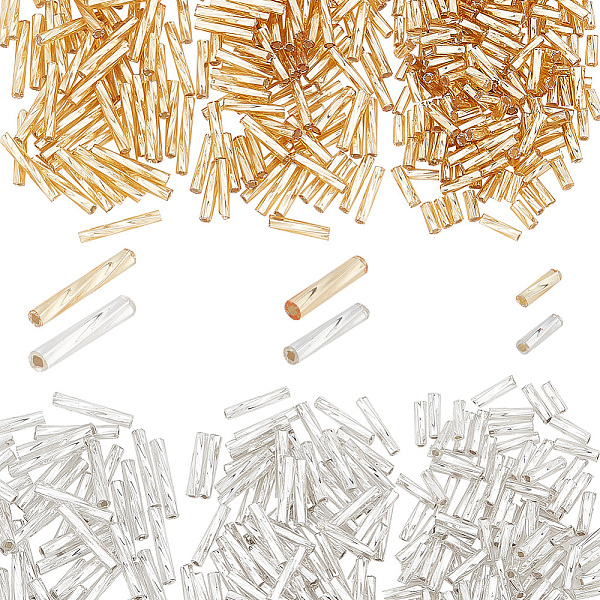 PandaHall PH 480pcs Twisted Bugle Beads, Metallic Bugle Beads 6/9/12mm Glass Long Tube Seed Bead Loose Spacer Beads with 6 Container..., Multicolor
PandaHall PH 480pcs Twisted Bugle Beads, Metallic Bugle Beads 6/9/12mm Glass Long Tube Seed Bead Loose Spacer Beads with 6 Container..., Multicolor