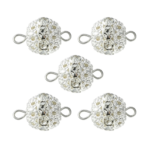 PandaHall Brass Crystal Rhinestone Connector Charms, Round Links with 304 Stainless Steel Loops, Silver, 19x12mm, Hole: 2mm Brass+Rhinestone...
PandaHall Brass Crystal Rhinestone Connector Charms, Round Links with 304 Stainless Steel Loops, Silver, 19x12mm, Hole: 2mm Brass+Rhinestone...