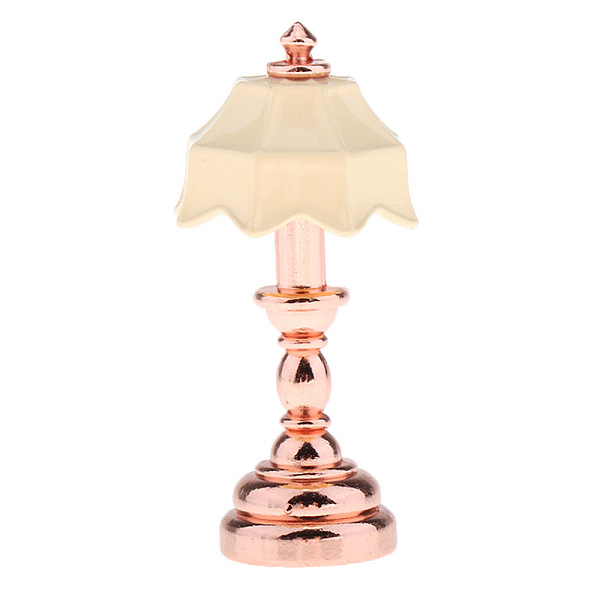 PandaHall Miniature Alloy Table Lamp Ornaments, Micro Landscape Home Dollhouse Accessories, Pretending Prop Decorations, Rose Gold, 40mm...
PandaHall Miniature Alloy Table Lamp Ornaments, Micro Landscape Home Dollhouse Accessories, Pretending Prop Decorations, Rose Gold, 40mm...