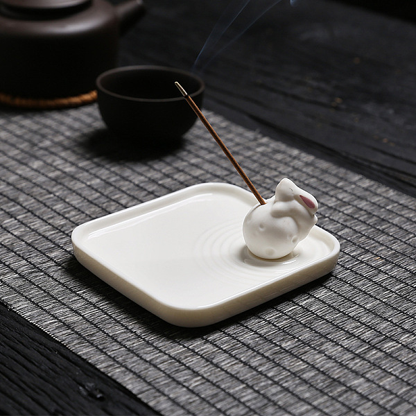 PandaHall Porcelain Incense Burners, Square Incense Holders, Home Office Teahouse Zen Buddhist Supplies, Rabbit, 90x90x13mm Porcelain Rabbit..., White
PandaHall Porcelain Incense Burners, Square Incense Holders, Home Office Teahouse Zen Buddhist Supplies, Rabbit, 90x90x13mm Porcelain Rabbit..., White