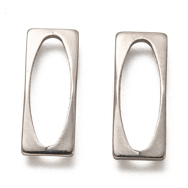 PandaHall 201 Stainless Steel Linking Rings, Rectangle, Stainless Steel Color, 18x7x1mm, inner diameter: 15.5x5mm 201 Stainless Steel...
PandaHall 201 Stainless Steel Linking Rings, Rectangle, Stainless Steel Color, 18x7x1mm, inner diameter: 15.5x5mm 201 Stainless Steel...