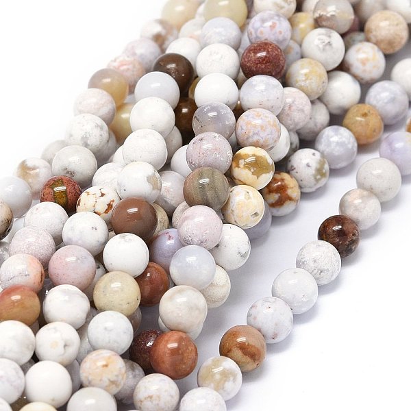 PandaHall Natural Ocean Jasper Beads Strands, Round, 6~6.5mm, Hole: 0.8mm, about 66pcs/strand, 15.55 inch(39.5cm) Ocean Jasper Round
PandaHall Natural Ocean Jasper Beads Strands, Round, 6~6.5mm, Hole: 0.8mm, about 66pcs/strand, 15.55 inch(39.5cm) Ocean Jasper Round