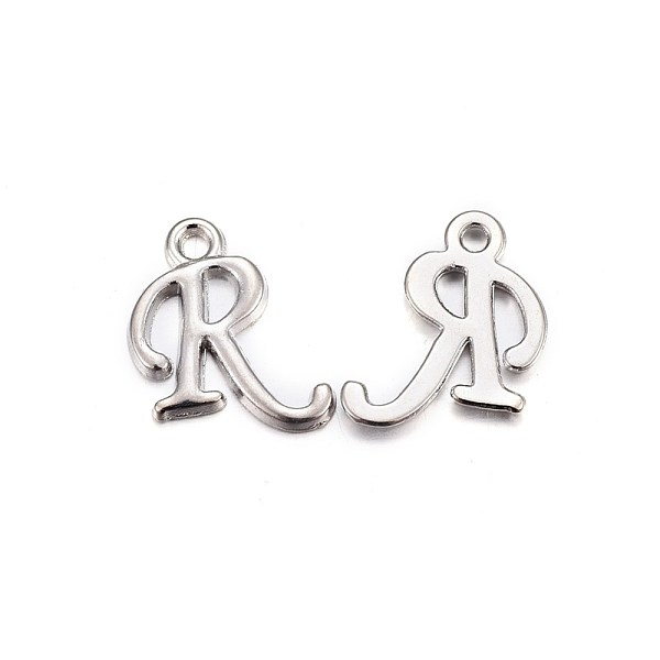 PandaHall Platinum Plated Alloy Letter Pendants, Rack Plating, Cadmium Free & Lead Free, Letter.R, 14x10x2mm, Hole: 1.5mm Alloy Letter
PandaHall Platinum Plated Alloy Letter Pendants, Rack Plating, Cadmium Free & Lead Free, Letter.R, 14x10x2mm, Hole: 1.5mm Alloy Letter