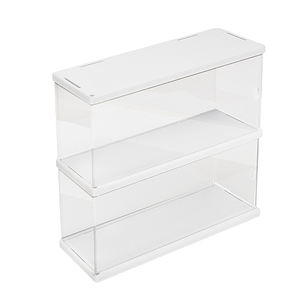 PandaHall 2-Tier Rectangle Transparent Acrylic Minifigures Display Case, for Models, Building Blocks, Doll Display Holder, White...
PandaHall 2-Tier Rectangle Transparent Acrylic Minifigures Display Case, for Models, Building Blocks, Doll Display Holder, White...