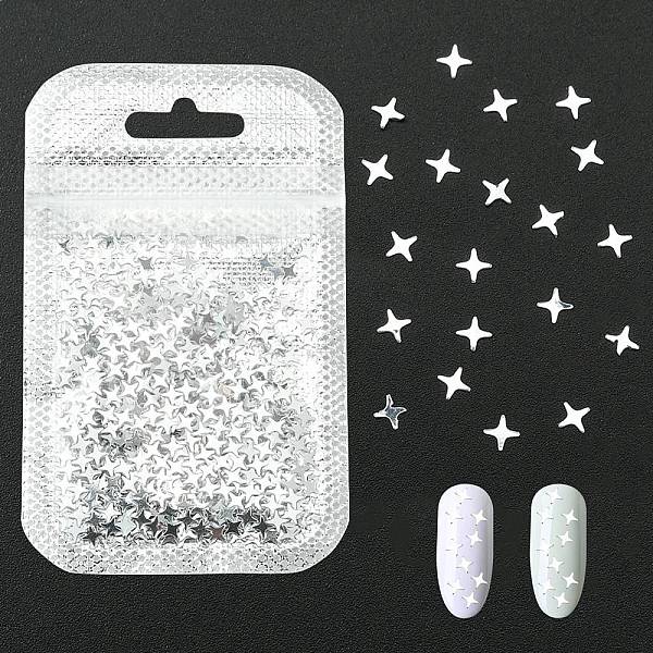 PandaHall Shining Nail Art Glitter, Manicure Sequins, DIY Sparkly Paillette Tips Nail, Star, Silver, 4x4x0.2mm, about 2g/bag. Plastic Star...
PandaHall Shining Nail Art Glitter, Manicure Sequins, DIY Sparkly Paillette Tips Nail, Star, Silver, 4x4x0.2mm, about 2g/bag. Plastic Star...