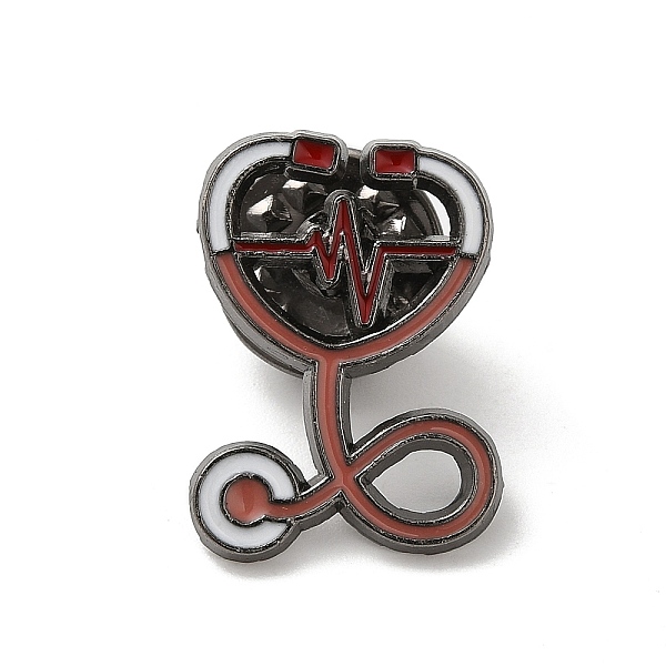 PandaHall Medical Theme Enamel Pins, Gunmetal Alloy Badge for Women, Stethoscope, 20.5x15x1.3mm Alloy+Enamel Medical Theme
PandaHall Medical Theme Enamel Pins, Gunmetal Alloy Badge for Women, Stethoscope, 20.5x15x1.3mm Alloy+Enamel Medical Theme