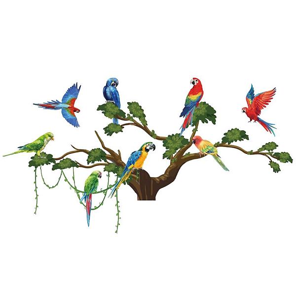 PandaHall Translucent PVC Self Adhesive Wall Stickers, Waterproof Building Decals for Home Living Room Bedroom Wall Decoration, Parrot...
PandaHall Translucent PVC Self Adhesive Wall Stickers, Waterproof Building Decals for Home Living Room Bedroom Wall Decoration, Parrot...