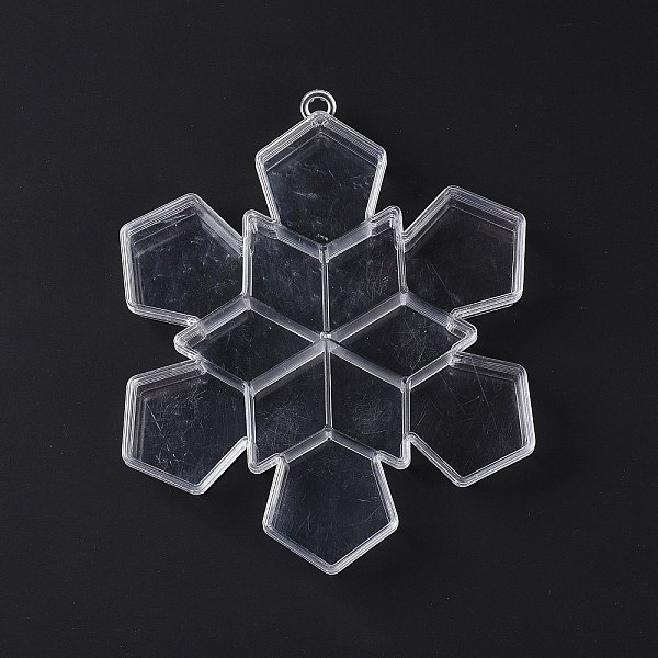 PandaHall 12 Grids Transparent Plastic Box, Snowflake Bead Containers for Small Jewelry and Beads, Clear, 18.8x15.3x2.5cm, Inner Diameter...
PandaHall 12 Grids Transparent Plastic Box, Snowflake Bead Containers for Small Jewelry and Beads, Clear, 18.8x15.3x2.5cm, Inner Diameter...