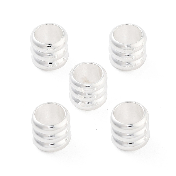 PandaHall Brass European Beads, Large Hole Beads, Cadmium Free & Lead Free, Grooved Beads, Column, 925 Sterling Silver Plated, 6x5.5mm, Hole...
PandaHall Brass European Beads, Large Hole Beads, Cadmium Free & Lead Free, Grooved Beads, Column, 925 Sterling Silver Plated, 6x5.5mm, Hole...