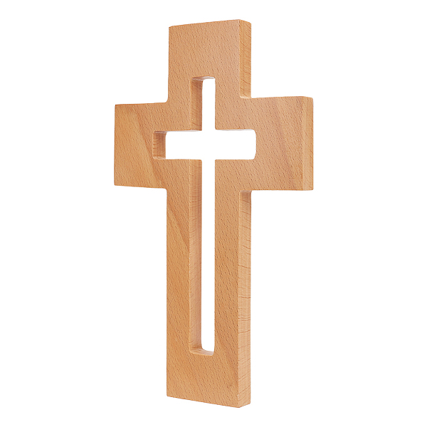 PandaHall Wood Cross Wall Decoration, Church Decoration Supplies, BurlyWood, 215x128x13mm Wood Cross Orange
PandaHall Wood Cross Wall Decoration, Church Decoration Supplies, BurlyWood, 215x128x13mm Wood Cross Orange