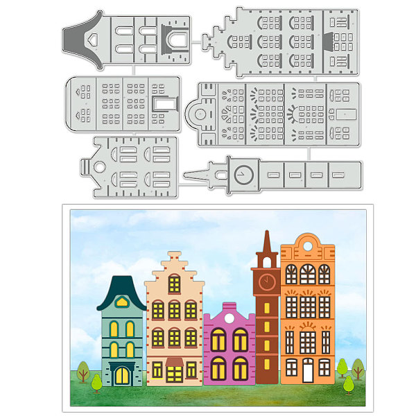 PandaHall BENECREAT European Architecture Cutting Dies, Church Castle Metal Die Cuts Flower Gift Die Cuts for Card Scrapbooking and DIY...
PandaHall BENECREAT European Architecture Cutting Dies, Church Castle Metal Die Cuts Flower Gift Die Cuts for Card Scrapbooking and DIY...