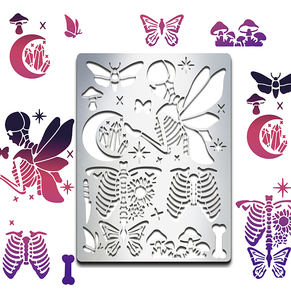 PandaHall BBQ Daily Theme Custom Stainless Steel Metal Stencils, for DIY Scrapbooking/Photo Album, Decorative Embossing, Matte Stainless...
PandaHall BBQ Daily Theme Custom Stainless Steel Metal Stencils, for DIY Scrapbooking/Photo Album, Decorative Embossing, Matte Stainless...