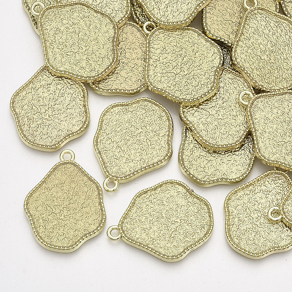 PandaHall Epoxy Resin Pendants, with Light Gold Tone Alloy Pendant Settings, Dark Khaki, 28x22x2mm, Hole: 1.8mm Alloy+Epoxy Resin Others
PandaHall Epoxy Resin Pendants, with Light Gold Tone Alloy Pendant Settings, Dark Khaki, 28x22x2mm, Hole: 1.8mm Alloy+Epoxy Resin Others