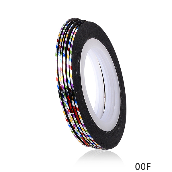 PandaHall Striping Tape Line, Nail Art Sticker Tips Decoration, Nail Art Stickers Rolls, Colorful, 0.8x44mm, 20m/roll Paper Others
PandaHall Striping Tape Line, Nail Art Sticker Tips Decoration, Nail Art Stickers Rolls, Colorful, 0.8x44mm, 20m/roll Paper Others