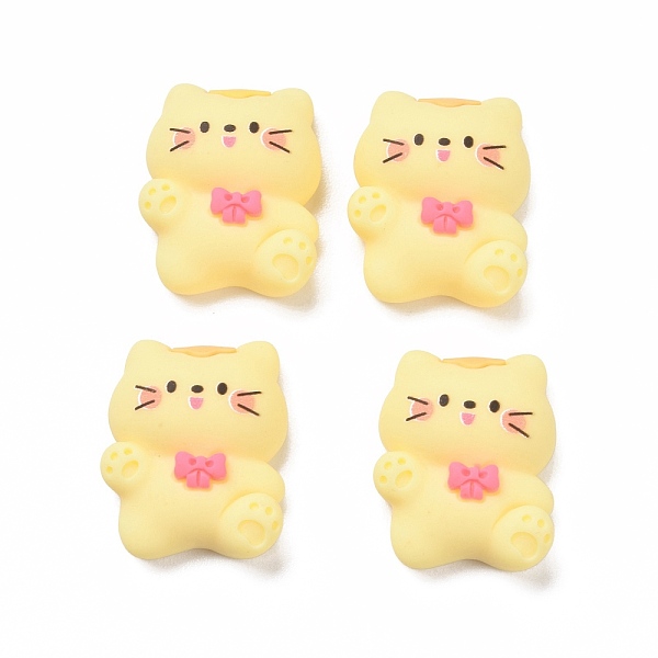 PandaHall Opaque Resin Cabochons, Cat, Yellow, 21.5x17x8mm Resin Cat Shape Yellow
PandaHall Opaque Resin Cabochons, Cat, Yellow, 21.5x17x8mm Resin Cat Shape Yellow