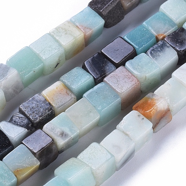 PandaHall Natural Flower Amazonite Beads Strands, Cube, 5.5~6.5x5.5~6.5x5.5~6.5mm, Hole: 0.8mm, about 62pcs/strand, 15.63 inch(39.7cm)...
PandaHall Natural Flower Amazonite Beads Strands, Cube, 5.5~6.5x5.5~6.5x5.5~6.5mm, Hole: 0.8mm, about 62pcs/strand, 15.63 inch(39.7cm)...
