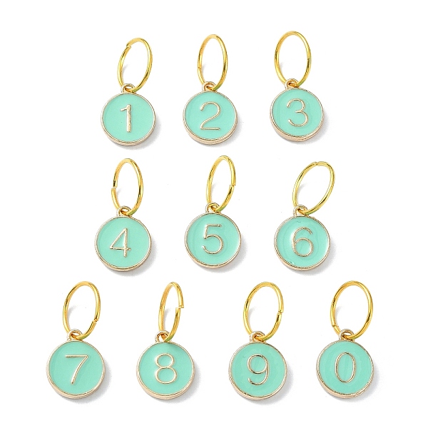 PandaHall Alloy Enamel Pendant Decorations, Flat Round, Aquamarine, 24mm, 10pcs/set Alloy+Enamel Flat Round Green
PandaHall Alloy Enamel Pendant Decorations, Flat Round, Aquamarine, 24mm, 10pcs/set Alloy+Enamel Flat Round Green