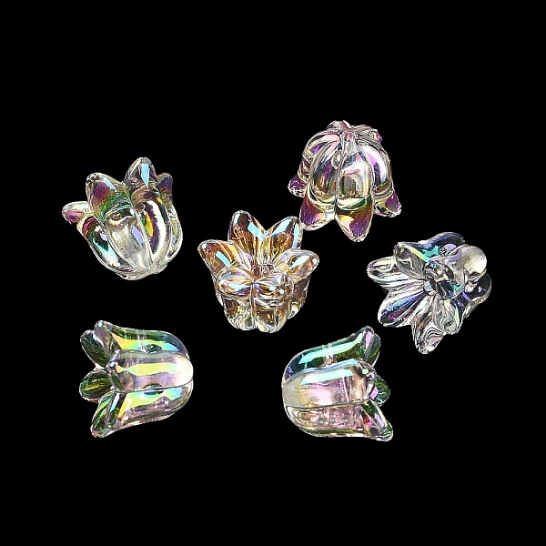 PandaHall Transparent Acrylic Beads, UV Plated Iridescent, Flower, Clear, 13x14.5x12mm, Hole: 1mm Acrylic Flower Clear
PandaHall Transparent Acrylic Beads, UV Plated Iridescent, Flower, Clear, 13x14.5x12mm, Hole: 1mm Acrylic Flower Clear
