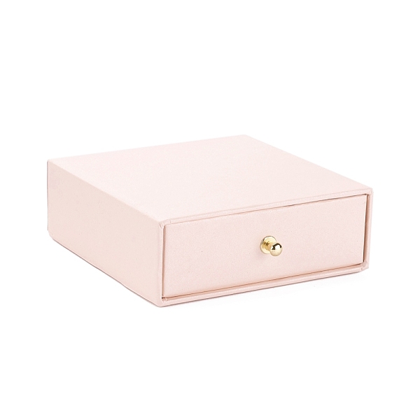 PandaHall Square Paper Drawer Jewelry Set Box, with Brass Rivet, for Earring, Ring and Necklace Gifts Packaging, Lavender Blush...
PandaHall Square Paper Drawer Jewelry Set Box, with Brass Rivet, for Earring, Ring and Necklace Gifts Packaging, Lavender Blush...