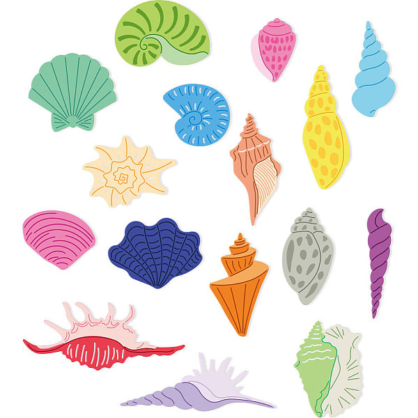 PandaHall 16 Styles Whelks Shell Cutting Dies Ocean Conch Card Making Die Cut Carbon Steel Die Cuts Stencils Card Scrapbooking Embossing...
PandaHall 16 Styles Whelks Shell Cutting Dies Ocean Conch Card Making Die Cut Carbon Steel Die Cuts Stencils Card Scrapbooking Embossing...