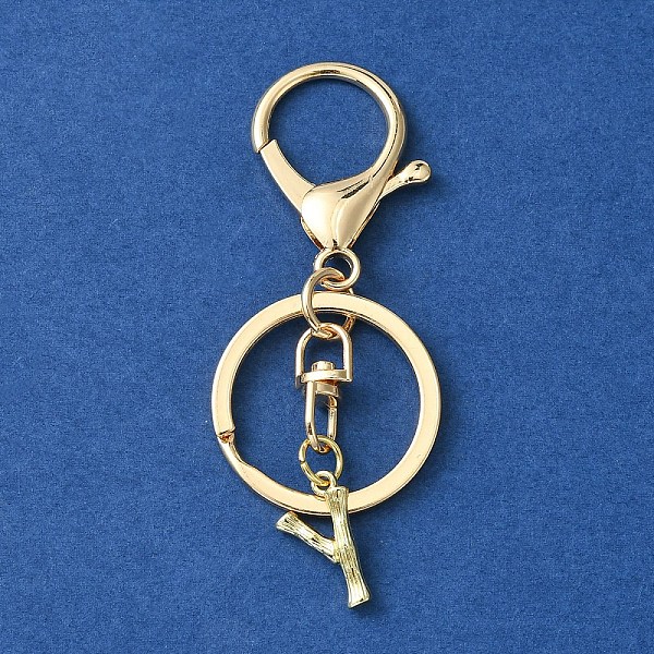 PandaHall Alloy Initial Letter Charm Keychains, with Alloy Clasp, Golden, Letter Y, 8.5cm Alloy Letter Y
PandaHall Alloy Initial Letter Charm Keychains, with Alloy Clasp, Golden, Letter Y, 8.5cm Alloy Letter Y