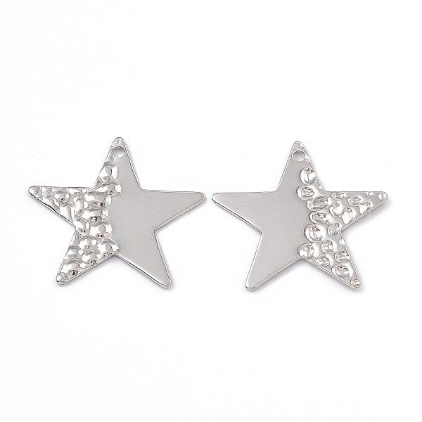 PandaHall 304 Stainless Steel Pendants, Star Charm, Stainless Steel Color, 25x26x1mm, Hole: 1.5mm 304 Stainless Steel Star
PandaHall 304 Stainless Steel Pendants, Star Charm, Stainless Steel Color, 25x26x1mm, Hole: 1.5mm 304 Stainless Steel Star
