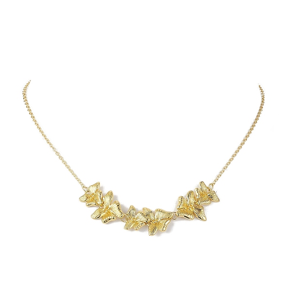 PandaHall Butterfly Pendant Necklaces, Brass Cable Chain Necklaces for Women, Golden, 15.91 inch(404mm) Brass Butterfly
PandaHall Butterfly Pendant Necklaces, Brass Cable Chain Necklaces for Women, Golden, 15.91 inch(404mm) Brass Butterfly