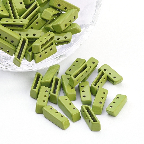 PandaHall Spray Painted Alloy Multi-Strand Links, For Tile Elastic Bracelets Making, Rectangle, Lime, 5x14x4mm, Hole: 1mm Alloy Rectangle..., Green
PandaHall Spray Painted Alloy Multi-Strand Links, For Tile Elastic Bracelets Making, Rectangle, Lime, 5x14x4mm, Hole: 1mm Alloy Rectangle..., Green