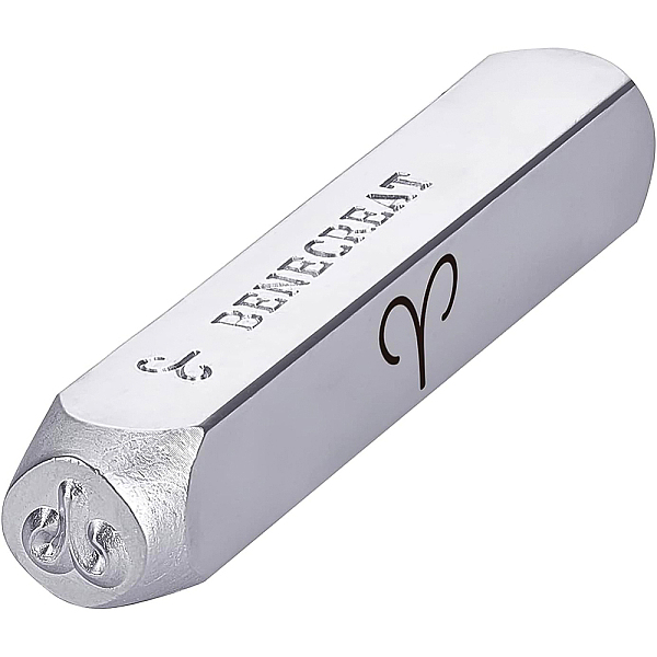 PandaHall Iron Seal Stamps, Stamping Tools, for Leather Craft, 12 Constellations Patterns, Aries, 65.5x10mm Iron Aries
PandaHall Iron Seal Stamps, Stamping Tools, for Leather Craft, 12 Constellations Patterns, Aries, 65.5x10mm Iron Aries