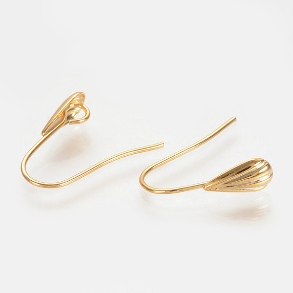 PandaHall Brass Earring Hooks, Ear Wire, Cadmium Free & Lead Free, with Horizontal Loop, Nickel Free, Real 18K Gold Plated, 16x17x5mm, Hole...
PandaHall Brass Earring Hooks, Ear Wire, Cadmium Free & Lead Free, with Horizontal Loop, Nickel Free, Real 18K Gold Plated, 16x17x5mm, Hole...