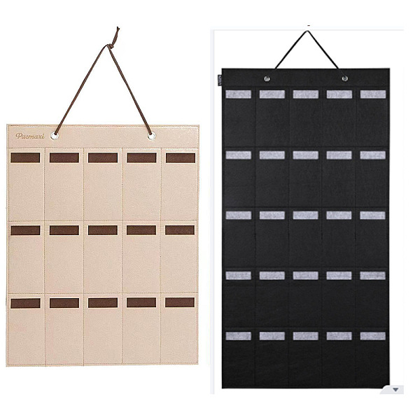 PandaHall Wall-mounted Felt Cloth Glasses Storage Roll, Sunglasses Organizer Hanging Holder, Rectangle, Bisque, 50x40cm Felt Rectangle..., Orange
PandaHall Wall-mounted Felt Cloth Glasses Storage Roll, Sunglasses Organizer Hanging Holder, Rectangle, Bisque, 50x40cm Felt Rectangle..., Orange