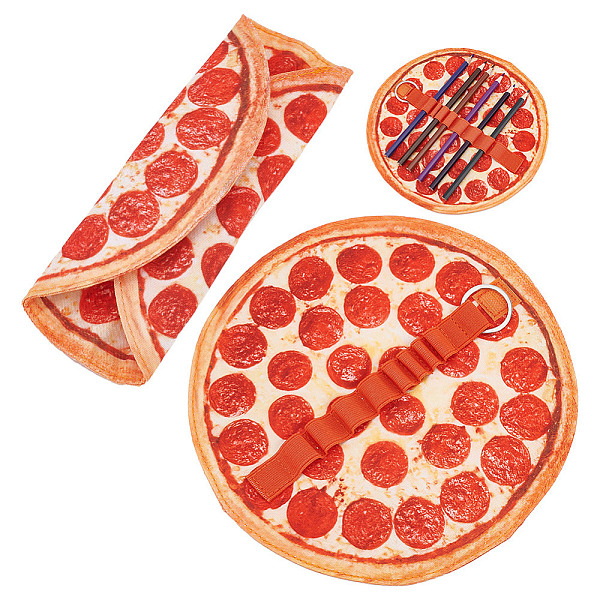 PandaHall OLYCRAFT 2Pcs Pizza Pencil Case Holder Roll 8.8 Inch Canvas Pencil Pouch Pizza Canvas Pen Roll Up Case Round Pencil Holder Pancake...
PandaHall OLYCRAFT 2Pcs Pizza Pencil Case Holder Roll 8.8 Inch Canvas Pencil Pouch Pizza Canvas Pen Roll Up Case Round Pencil Holder Pancake...