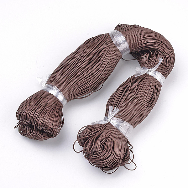 PandaHall Waxed Cotton Cord, Coconut Brown, 1.5mm, about 360yard/bundle(330m/bundle) Waxed Cotton Cord Round Brown
PandaHall Waxed Cotton Cord, Coconut Brown, 1.5mm, about 360yard/bundle(330m/bundle) Waxed Cotton Cord Round Brown