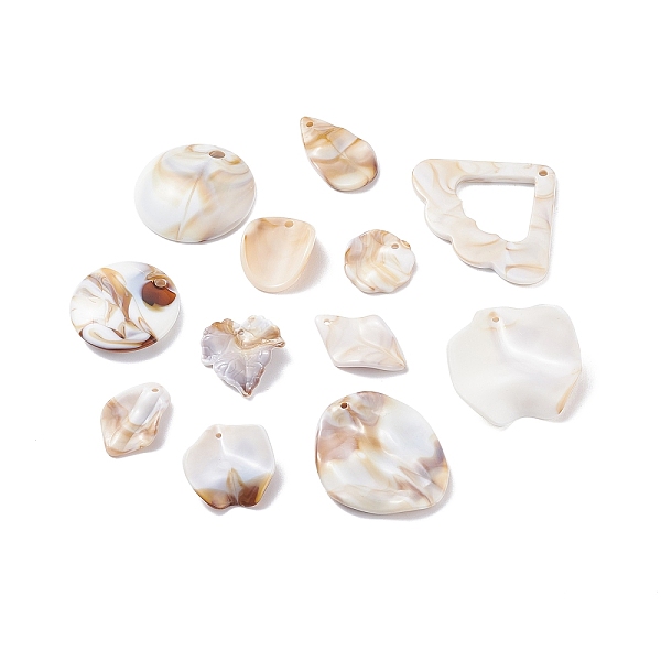PandaHall Opaque Acrylic Pendants, for Jewerly Making, Mixed Shape, Colorful, 19~41x17~35x3~7mm, Hole: 1.4~4.4mm Acrylic Mixed Shapes
PandaHall Opaque Acrylic Pendants, for Jewerly Making, Mixed Shape, Colorful, 19~41x17~35x3~7mm, Hole: 1.4~4.4mm Acrylic Mixed Shapes