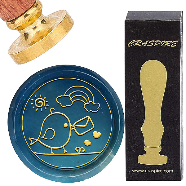 PandaHall CRASPIRE Bird Wax Seal Stamp Rainbow Heart Sun Animal Retro Sealing Wax Stamp 25mm Removable Brass Head with Rosewood Handle for...
PandaHall CRASPIRE Bird Wax Seal Stamp Rainbow Heart Sun Animal Retro Sealing Wax Stamp 25mm Removable Brass Head with Rosewood Handle for...