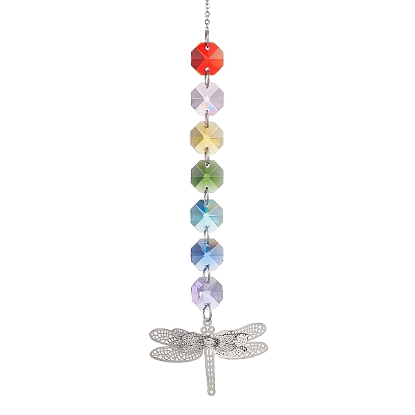 PandaHall Glass Octagon Beaded Hanging Ornaments, Brass Charm for Home Outdoor Decoration, Dragonfly, 271mm Glass Dragonfly
PandaHall Glass Octagon Beaded Hanging Ornaments, Brass Charm for Home Outdoor Decoration, Dragonfly, 271mm Glass Dragonfly
