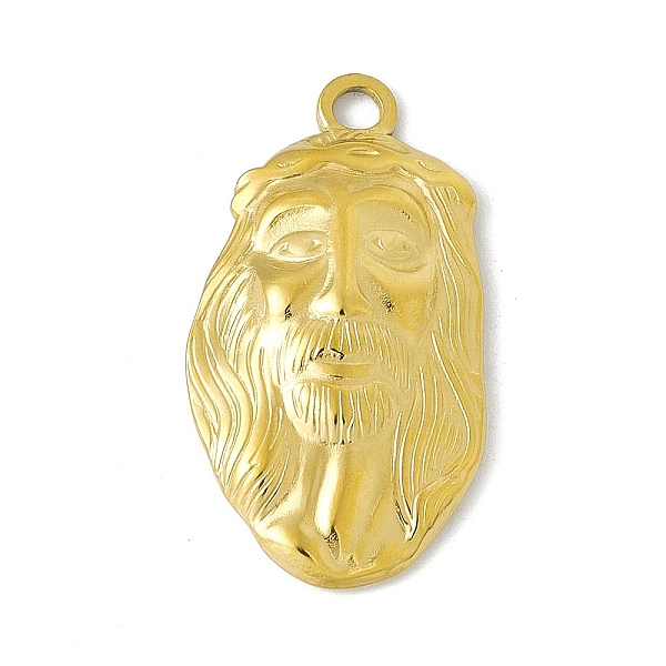 PandaHall 304 Stainless Steel Pendants, Jesus Charm, Golden, 39x21.5x5mm, Hole: 3.4mm 304 Stainless Steel Human
PandaHall 304 Stainless Steel Pendants, Jesus Charm, Golden, 39x21.5x5mm, Hole: 3.4mm 304 Stainless Steel Human
