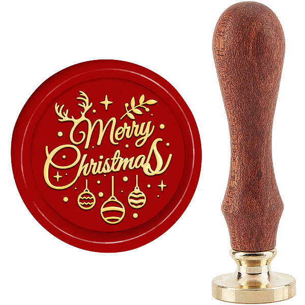 PandaHall CRASPIRE Merry Christmas Wax Seal Stamp Christmas Ball Sealing Stamp 30mm/1.18inch Removable Brass Head Sealing Stamp with Wooden...
PandaHall CRASPIRE Merry Christmas Wax Seal Stamp Christmas Ball Sealing Stamp 30mm/1.18inch Removable Brass Head Sealing Stamp with Wooden...
