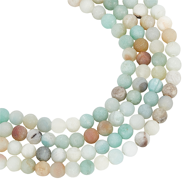 PandaHall 2 Strands About 126 Pcs Round Stone Beads, 6mm Small Natural Flower Amazonite Beads Frosted Loose Gemstone Spacer Beads for DIY...
PandaHall 2 Strands About 126 Pcs Round Stone Beads, 6mm Small Natural Flower Amazonite Beads Frosted Loose Gemstone Spacer Beads for DIY...