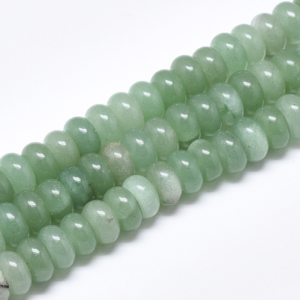 PandaHall Natural Green Aventurine Beads Strands, Rondelle, 10x6mm, Hole: 1mm, about 67pcs/strand, 15.3 inch Green Aventurine Rondelle
PandaHall Natural Green Aventurine Beads Strands, Rondelle, 10x6mm, Hole: 1mm, about 67pcs/strand, 15.3 inch Green Aventurine Rondelle