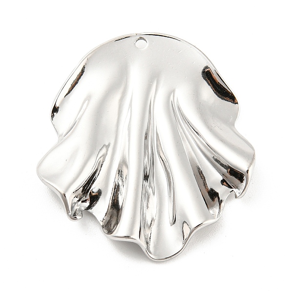 PandaHall 304 Stainless Steel Pendants, Shell Charm, Stainless Steel Color, 32x29x4.5mm, Hole: 1.4mm 304 Stainless Steel Shell Shape
PandaHall 304 Stainless Steel Pendants, Shell Charm, Stainless Steel Color, 32x29x4.5mm, Hole: 1.4mm 304 Stainless Steel Shell Shape