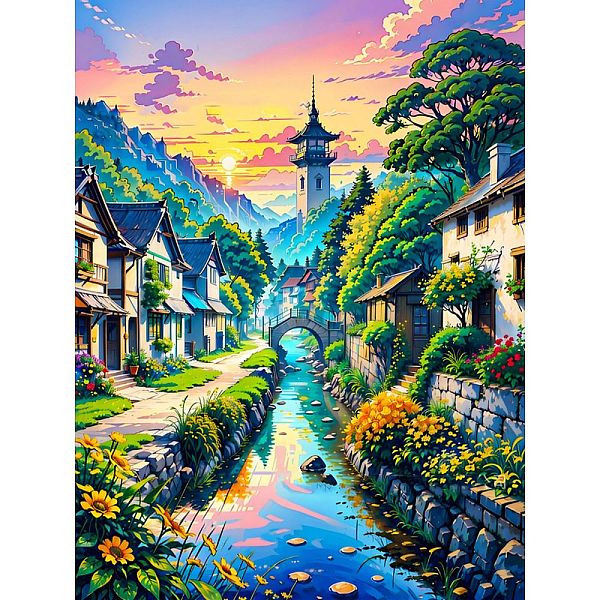PandaHall House Scenery DIY Diamond Painting Kit, Including Acrylic Board, Resin Rhinestones Bag, Diamond Sticky Pen, Tray Plate and Glue...
PandaHall House Scenery DIY Diamond Painting Kit, Including Acrylic Board, Resin Rhinestones Bag, Diamond Sticky Pen, Tray Plate and Glue...