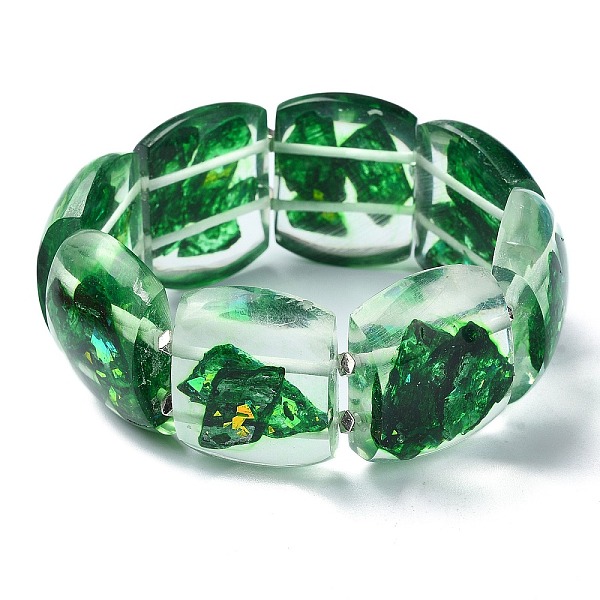 PandaHall Dyed Natural Selenite & Synthetic Opal Stretch Bracelets, Epoxy Resin Domino Bracelets for Women, Dark Green, Inner Diameter...
PandaHall Dyed Natural Selenite & Synthetic Opal Stretch Bracelets, Epoxy Resin Domino Bracelets for Women, Dark Green, Inner Diameter...