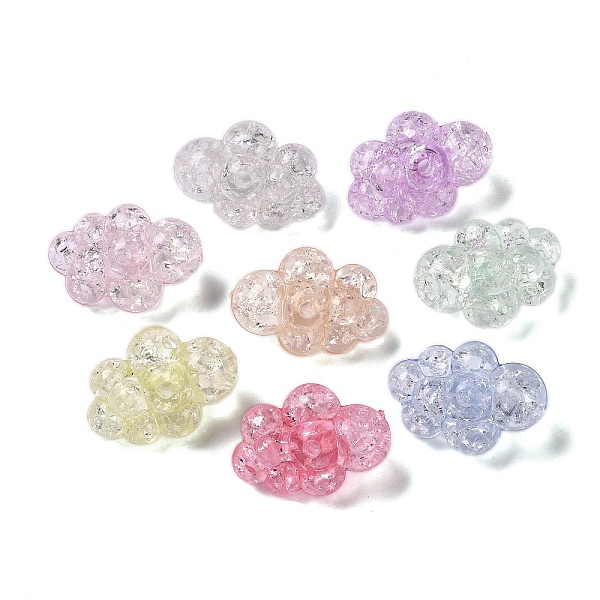 PandaHall Crackle Transparent Acrylic Beads, Mixed Color, Cloud, 17x24x12.5mm, Hole: 2mm, about 233pcs/500g Acrylic Cloud Multicolor
PandaHall Crackle Transparent Acrylic Beads, Mixed Color, Cloud, 17x24x12.5mm, Hole: 2mm, about 233pcs/500g Acrylic Cloud Multicolor