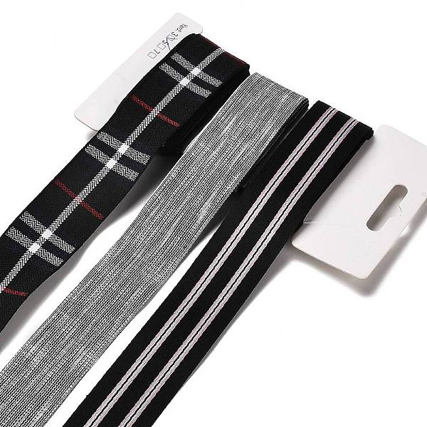 PandaHall 9 Yards 3 Styles Polyester Ribbon, for DIY Handmade Craft, Hair Bowknots and Gift Decoration, Black/Gray Color Palette, Black...
PandaHall 9 Yards 3 Styles Polyester Ribbon, for DIY Handmade Craft, Hair Bowknots and Gift Decoration, Black/Gray Color Palette, Black...