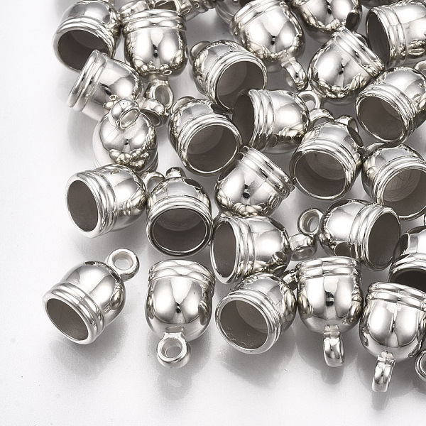 PandaHall CCB Plastic Cord Ends, End Caps, Platinum, 13.5x10mm, Hole: 1.8mm, Inner Diameter: 8mm Plastic
PandaHall CCB Plastic Cord Ends, End Caps, Platinum, 13.5x10mm, Hole: 1.8mm, Inner Diameter: 8mm Plastic
